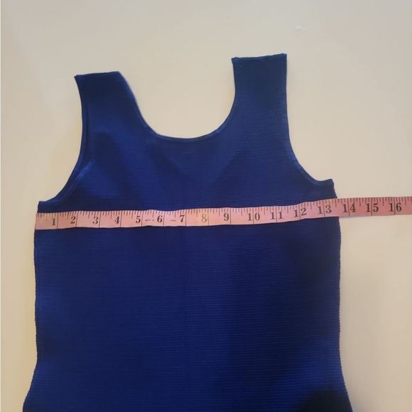 Claudia Pierlot Ribbed Sleeveless Tank Top Knit Dress - Picture 2 of 12